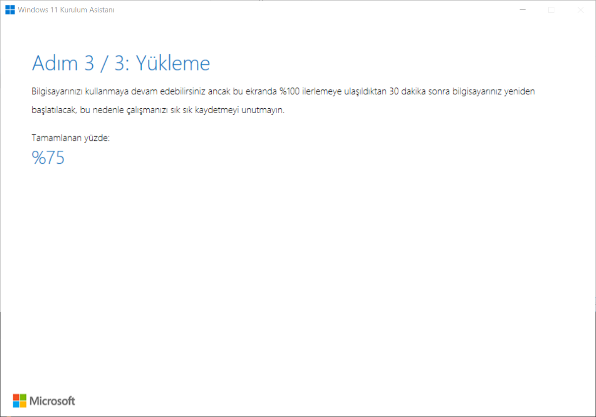Running Windows 11 Assistant with admin rights